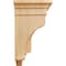 Ekena Millwork 6 1/2"W x 6 1/2"D x 12"H Raised Fluting Corbel, Red Oak COR06X06X12RARO - alternate 4